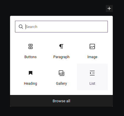Block Search