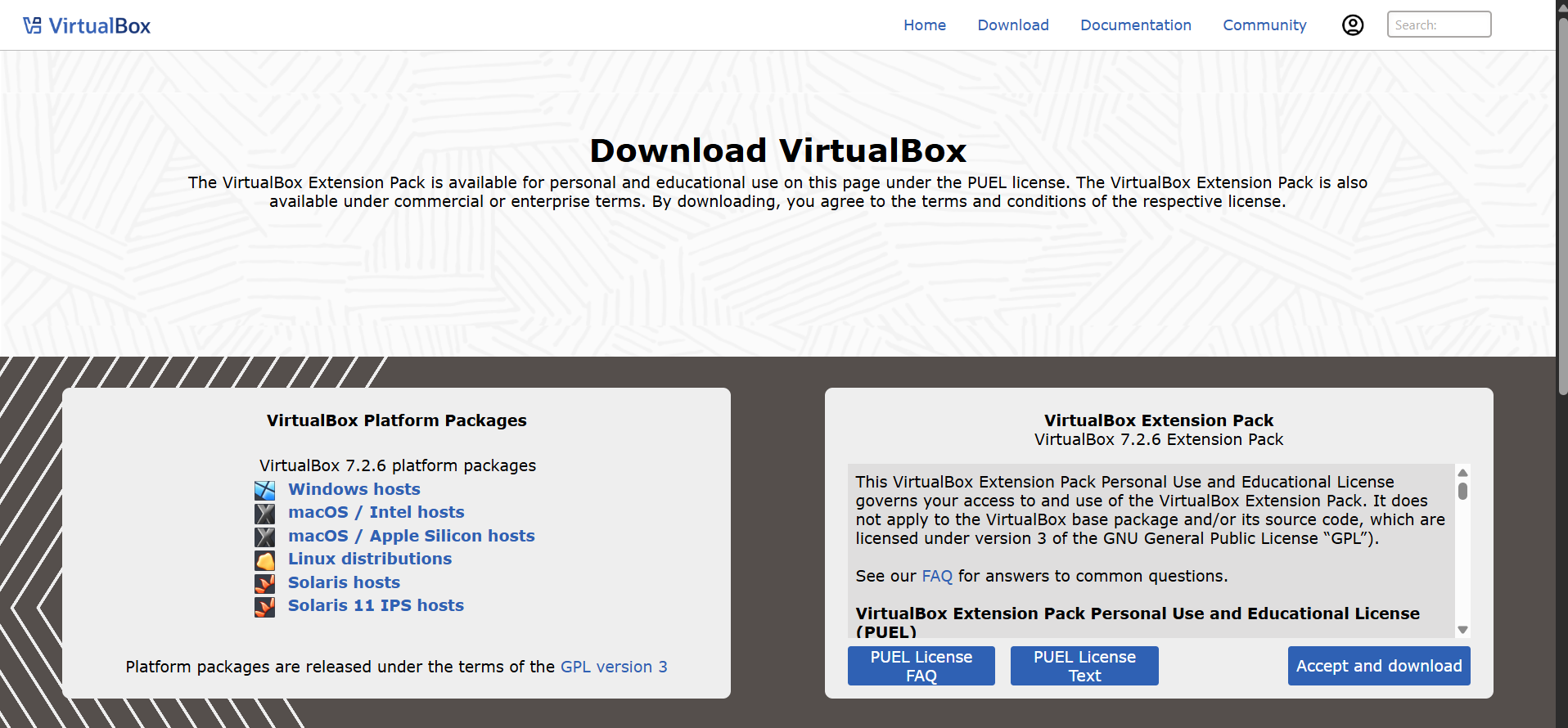 Descàrrega VirtualBox pas 2