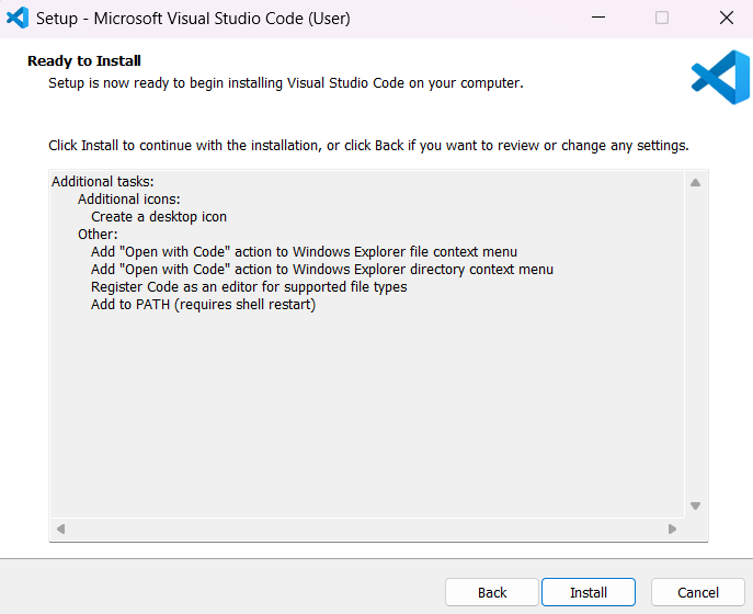 Pas 5 – Extensions