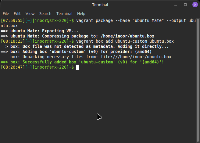 Captura Ubuntu
