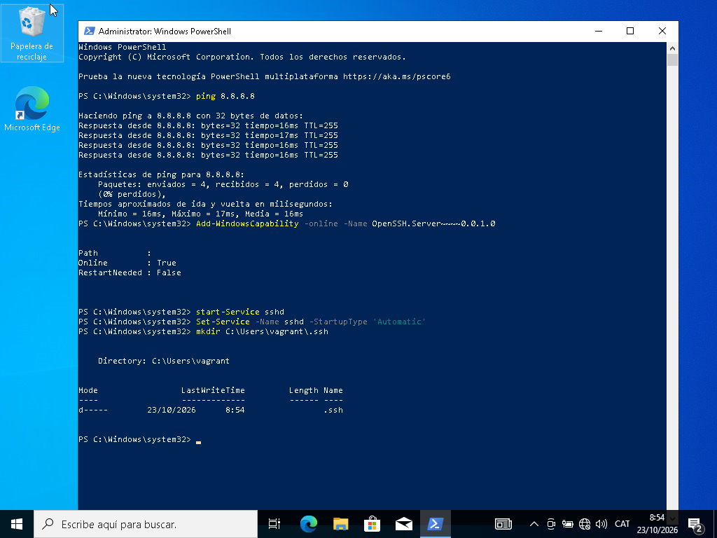 Windows 10: captura 1
